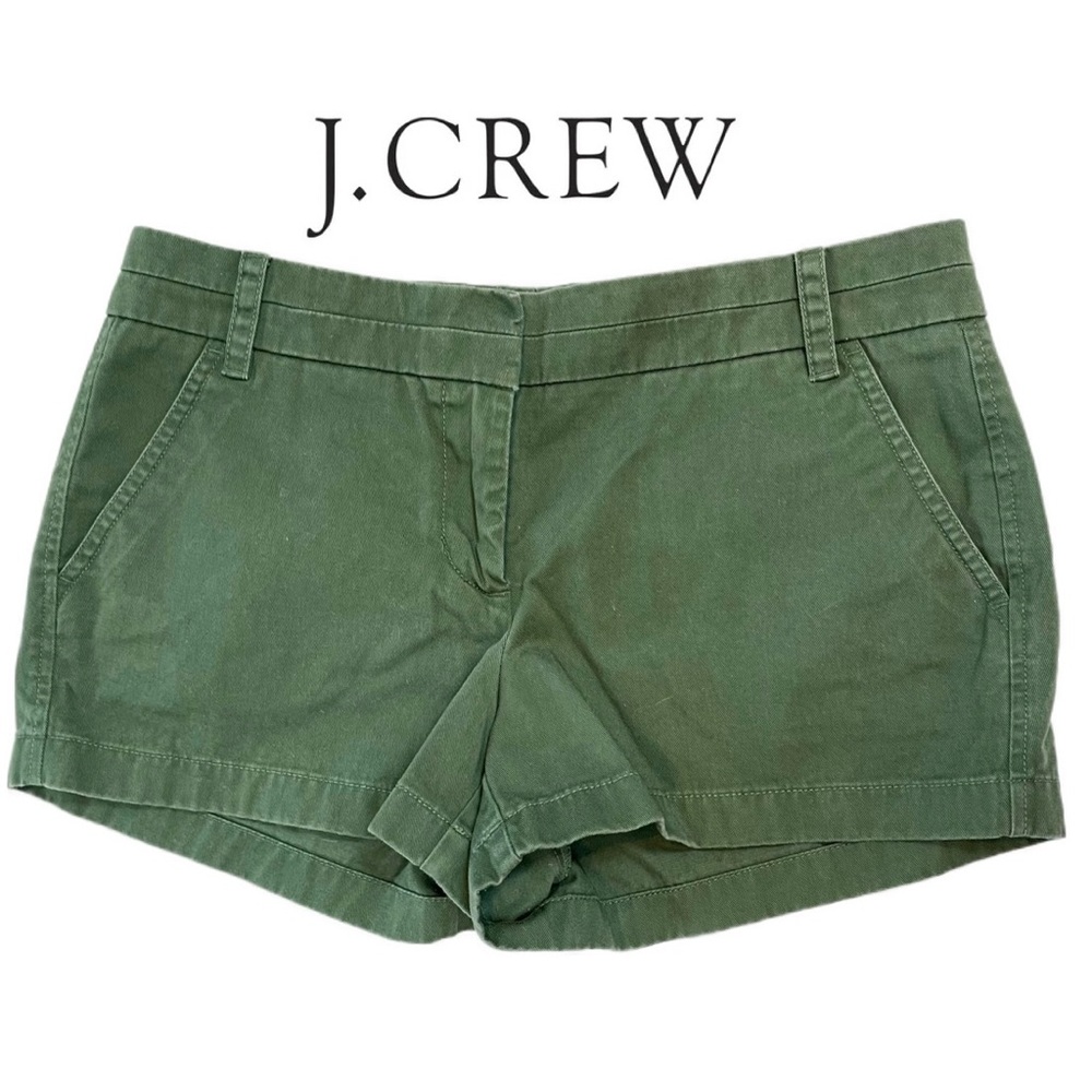 J. Crew Army Green Olive Chinos in Ladies’ 6